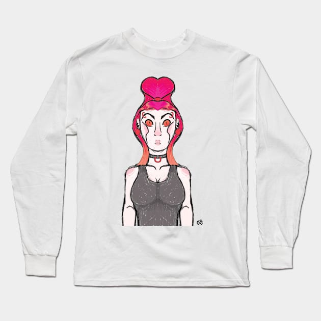 Sunset Lady :: Human or Human-Like Characters Long Sleeve T-Shirt by Platinumfrog